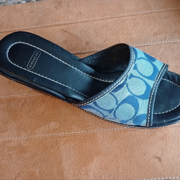 Coach Women's Clog Signature Sandal Size 8B (24) - Picture 9 of 9